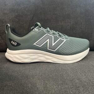New Balance 460 V4 Mens 8.5 Green Black Wide 4E  Fresh Foam Run Walk Jog M460CJ4